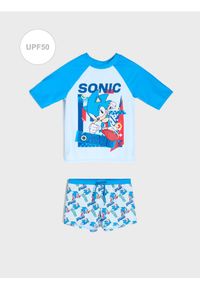 Sinsay - Zestaw plażowy UPF50 – Koszulka i szorty kąpielowe Sonic the Hedgehog - wielobarwny #1