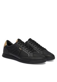 BOSS Sneakersy Nitan 50552879 Czarny. Kolor: czarny. Materiał: materiał