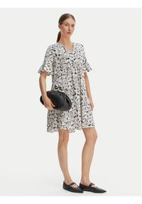 Weekend Max Mara Sukienka codzienna Fuoco 2615621072 Beżowy Regular Fit. Okazja: na co dzień. Kolor: beżowy. Materiał: bawełna. Typ sukienki: proste. Styl: casual #4