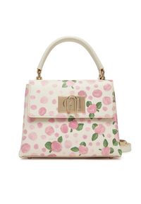 Furla Torebka WB01262 BX3863 TAZ00 Écru. Materiał: skórzane