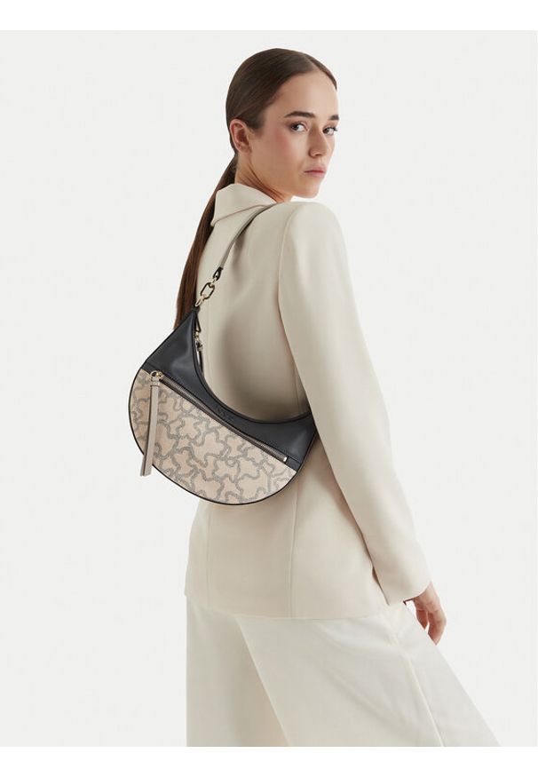 Tous - TOUS Torebka 2002381943 Beżowy. Kolor: beżowy. Materiał: skórzane