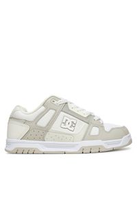 DC Shoes Sneakersy STAG DC01813110 Beżowy. Kolor: beżowy. Materiał: skóra