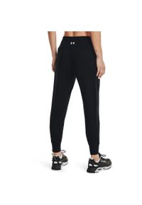 Spodnie Under Armour Meridian, Kobiety. Kolor: czarny. Materiał: dresówka. Długość: długie