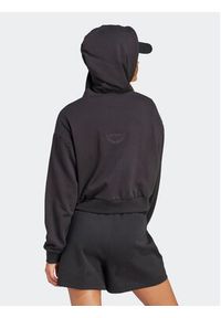 Adidas - adidas Bluza Embroidered IT1521 Czarny Loose Fit. Kolor: czarny. Materiał: bawełna #2