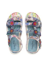 Laura Vita Sandały Beczierso 33 Niebieski. Kolor: niebieski. Materiał: skóra #4