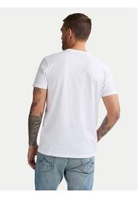 Petrol Industries T-Shirt M-ROS-TSR002 Biały Regular Fit. Kolor: biały. Materiał: bawełna #3