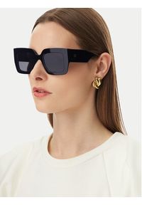 Gino Rossi - GINO ROSSI Okulary przeciwsłoneczne CEO-GR55243S Czarny. Kolor: czarny #4