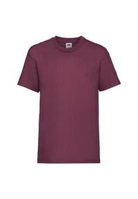 FRUIT OF THE LOOM - Koszulka Dziecięca Valueweight. Kolor: czerwony, wielokolorowy, brązowy