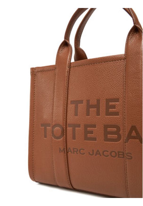 MARC JACOBS - Marc Jacobs Torebka The Leather Medium Tote Bag H004L01PF21 Brązowy. Kolor: brązowy. Materiał: skórzane