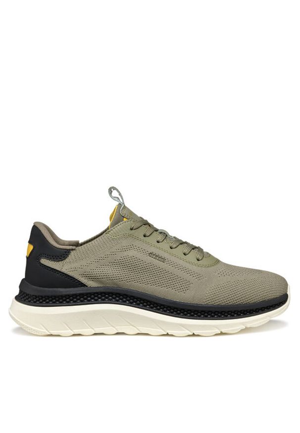 Geox Sneakersy U Spherica Actif X U55GQA 0006K C3016 Khaki. Kolor: brązowy. Materiał: materiał