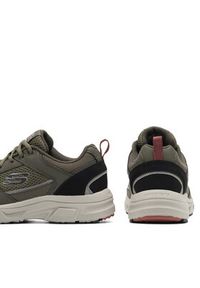 skechers - Skechers Sneakersy OAK CANYON VERKETTA 51898 OLBK Zielony. Kolor: zielony. Materiał: mesh, materiał #3