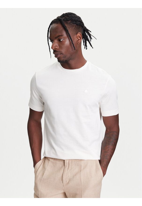 United Colors of Benetton - United Colors Of Benetton T-Shirt 3M4WU1088 Szary Relaxed Fit. Kolor: szary. Materiał: bawełna