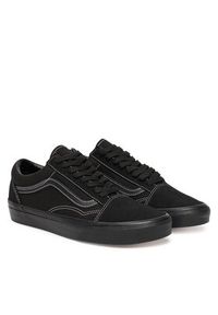 Vans Tenisówki Old Skool VN000D6WBKA1 Czarny. Kolor: czarny. Materiał: skóra, zamsz #5