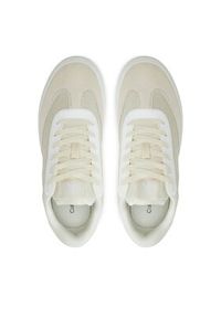 Calvin Klein Jeans Sneakersy Classic Cupsole Low Mix Mg Wn YW0YW01636 Écru. Materiał: materiał #5