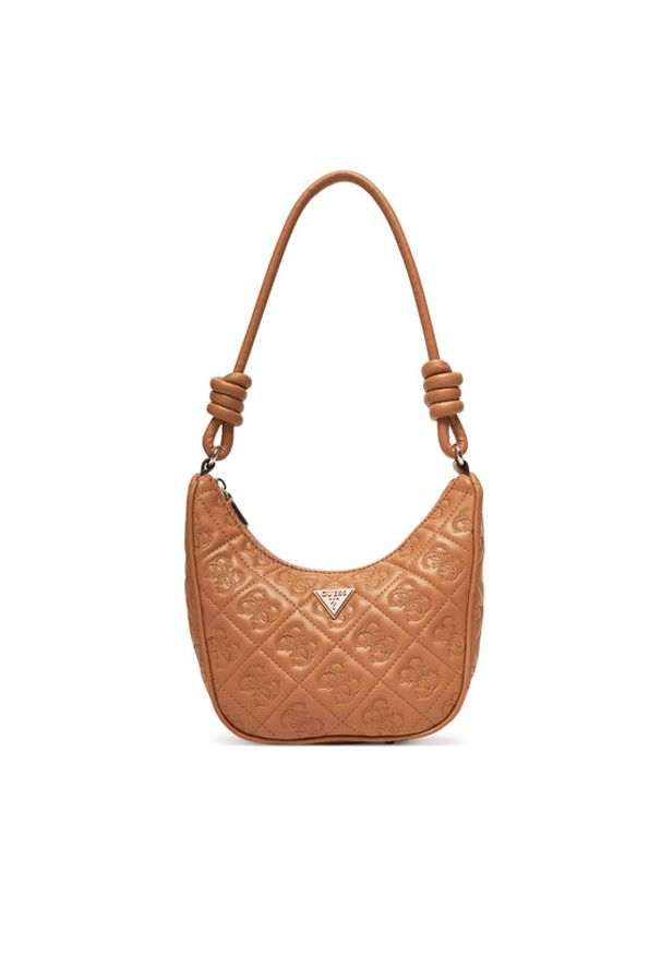 Guess Torebka Adelasia HWQL96 58180 Beżowy. Kolor: beżowy. Materiał: skórzane
