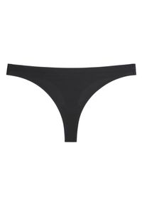 Intica - Stringi bezszwowe z miękkiego materiału niewidoczne pod odzieżą Alethia. Kolor: czarny. Materiał: materiał