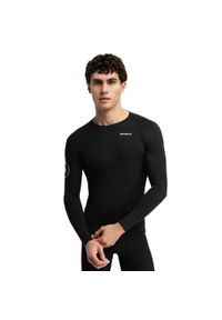 SIROKO - Męska koszulka kolarska z długim rękawem Siroko M9 Scanuppia Black. Kolor: czarny. Materiał: tkanina. Długość rękawa: długi rękaw. Długość: długie. Sport: kolarstwo #1