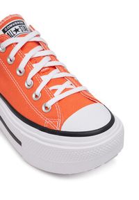 Converse Trampki Chuck Taylor All Star Lift Double Stack Platform A16284C Czerwony. Kolor: czerwony. Materiał: materiał. Obcas: na platformie