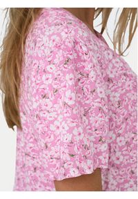 only - ONLY Sukienka letnia Zally 15262674 Różowy Regular Fit. Kolor: różowy. Materiał: wiskoza. Sezon: lato #6