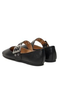 Steve Madden Baleriny Atlantica SM11004770 Czarny. Kolor: czarny. Materiał: zamsz, skóra
