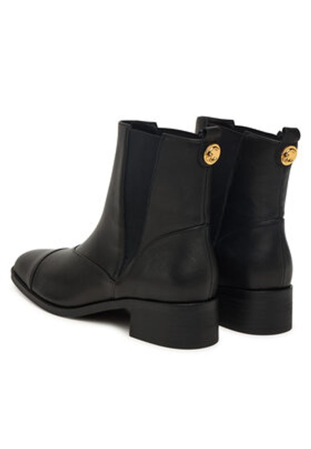 Coccinelle Sztyblety E4 T75 42 01 01 Czarny. Kolor: czarny. Materiał: skóra