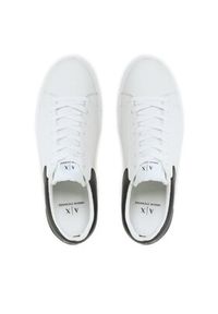 Armani Exchange Sneakersy XUX145 XV598 K488 Biały. Kolor: biały. Materiał: skóra #7