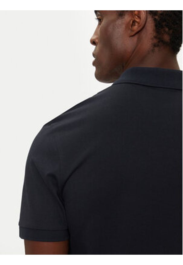 BOSS - Boss Polo Passenger 50507803 Granatowy Slim Fit. Typ kołnierza: polo. Kolor: niebieski. Materiał: bawełna