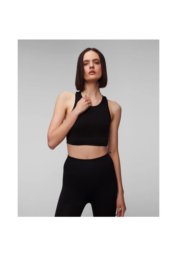 CASALL - Koszulka Damska Top Casall Essential Block Bezszwowa Fitness. Kolor: czarny. Sport: fitness