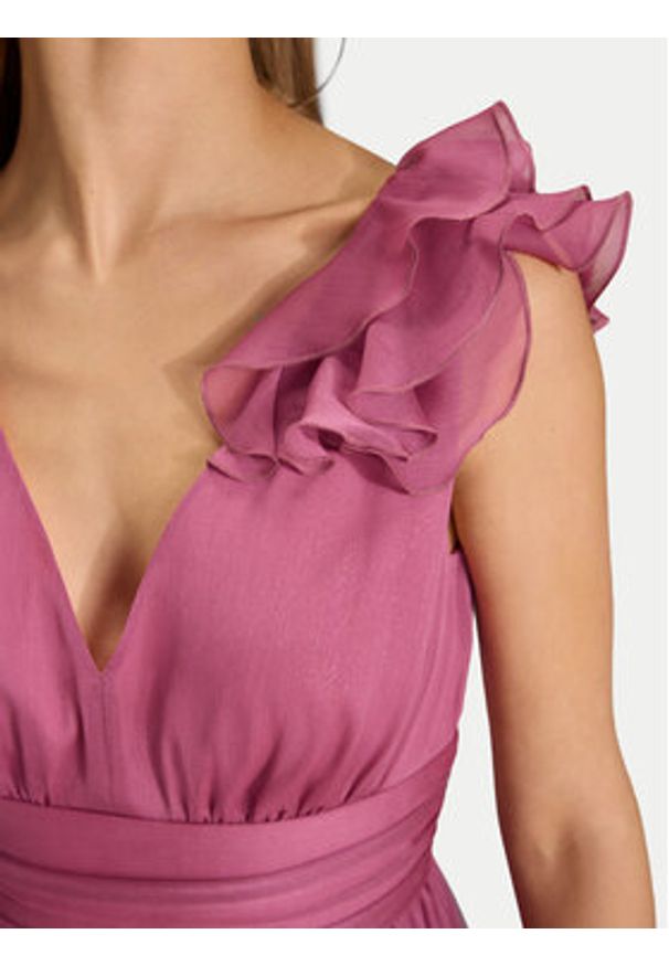 Swing Sukienka koktajlowa 5AJ07600 Różowy Regular Fit. Kolor: różowy. Materiał: syntetyk. Styl: wizytowy