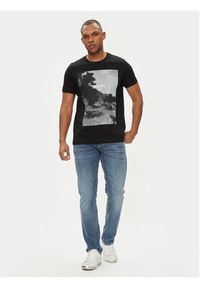 JOOP! Jeans T-Shirt 47Dario 30042425 Czarny Modern Fit. Kolor: czarny. Materiał: bawełna