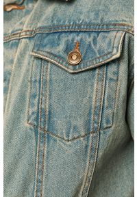 Brave Soul - Kurtka jeansowa. Okazja: na co dzień. Kolor: niebieski. Materiał: jeans. Styl: casual #3