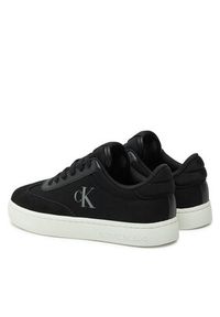 Calvin Klein Jeans Sneakersy Classic Cupsole Low Mix Mg Wn YW0YW01636 Czarny. Kolor: czarny. Materiał: materiał