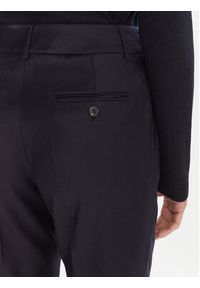 Weekend Max Mara Spodnie materiałowe Caldaia 2525136152 Granatowy Regular Fit. Kolor: niebieski. Materiał: wełna #4