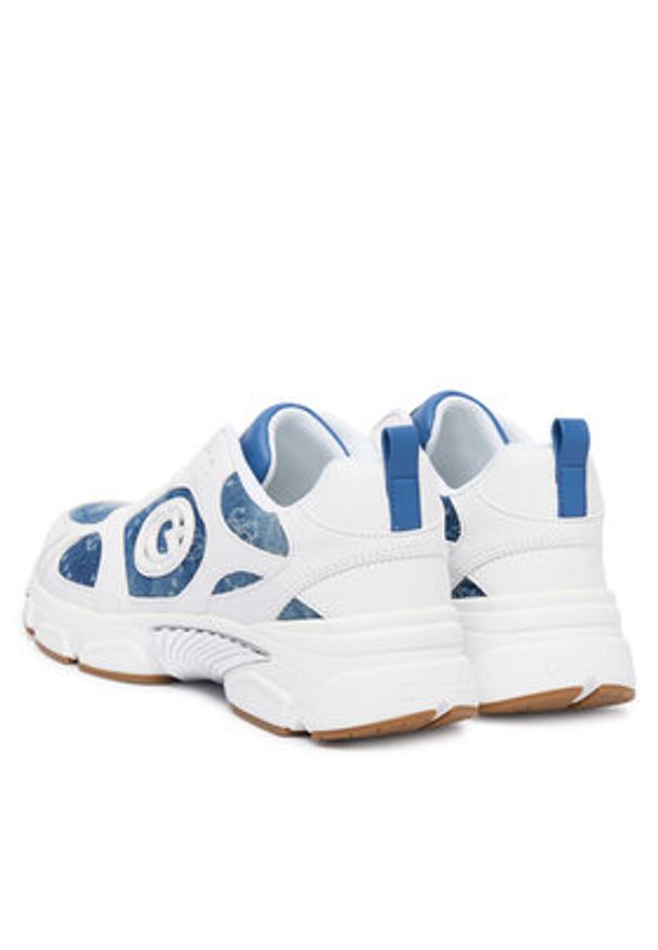 Guess Sneakersy FLFI2B ELE12 Biały. Kolor: biały. Materiał: skóra
