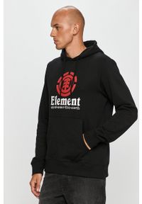 Element - Bluza. Kolor: czarny. Wzór: nadruk #1