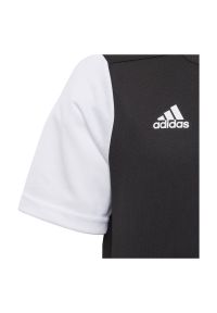 Adidas - Koszulka piłkarska dla dzieci adidas Estro 19 Jr DP3220. Materiał: materiał, włókno, skóra, syntetyk, poliester. Długość rękawa: krótki rękaw. Technologia: ClimaLite (Adidas). Długość: krótkie. Sport: piłka nożna #4
