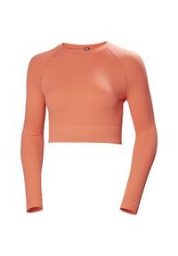 Koszulka sportowa damska Helly Hansen Allure Seamless Crop Ls Top. Kolor: wielokolorowy. Długość rękawa: długi rękaw. Długość: długie. Styl: sportowy