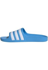 Adidas - Klapki adidas Adilette Aqua Slides Jr ID2621 niebieskie. Okazja: na plażę. Kolor: niebieski. Materiał: syntetyk. Styl: sportowy #2