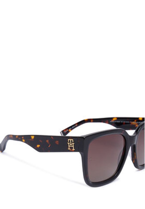 TOMMY HILFIGER - Tommy Hilfiger Okulary przeciwsłoneczne 2342/S 208788 Brązowy. Kolor: brązowy