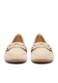 DeeZee Mokasyny LE601-41 Beżowy. Kolor: beżowy. Materiał: materiał #7