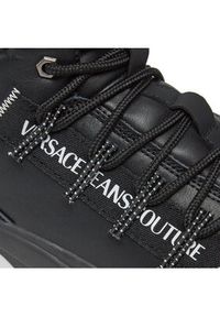 Versace Jeans Couture Sneakersy 75YA3SFA Czarny. Kolor: czarny. Materiał: skóra #5