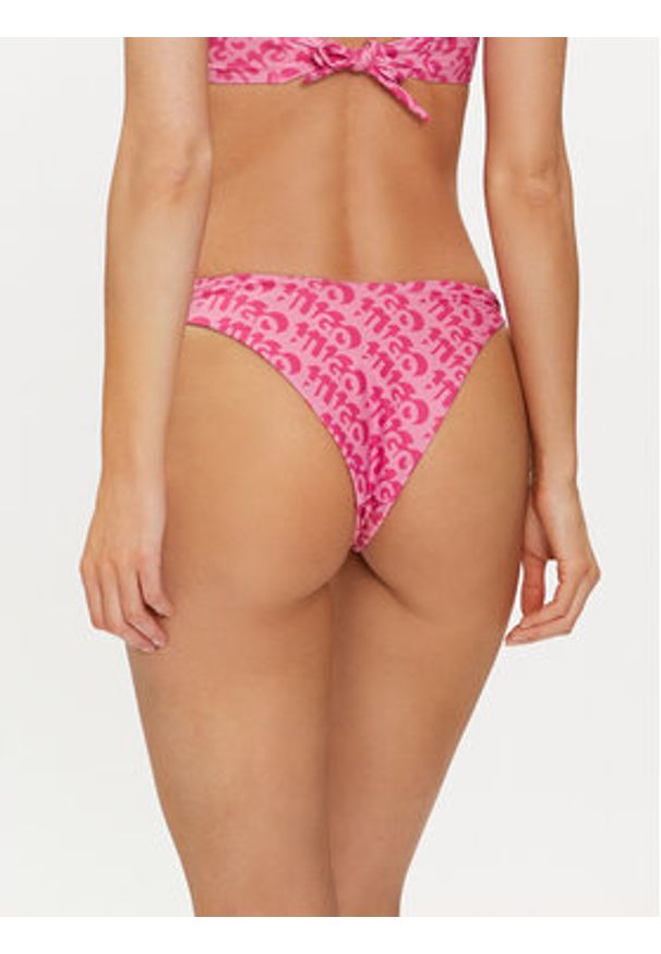 Hugo Dół od bikini Bonnie 50515320 Różowy. Kolor: różowy. Materiał: syntetyk