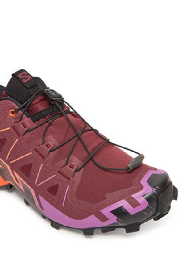 salomon - Salomon Buty do biegania Speedcross 6 L47960900 Różowy. Kolor: różowy. Materiał: materiał. Model: Salomon Speedcross