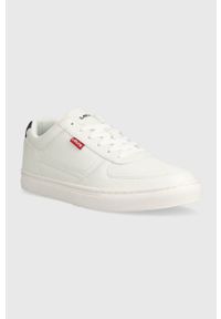 Levi's® - Levi's sneakersy LIAM kolor biały 235199.51. Okazja: na spotkanie biznesowe. Nosek buta: okrągły. Kolor: biały. Materiał: guma #2