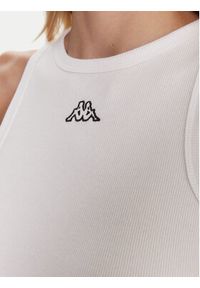 Kappa Komplet 3 topów Logo Myrta 38277KW Biały Regular Fit. Kolor: biały. Materiał: bawełna #4