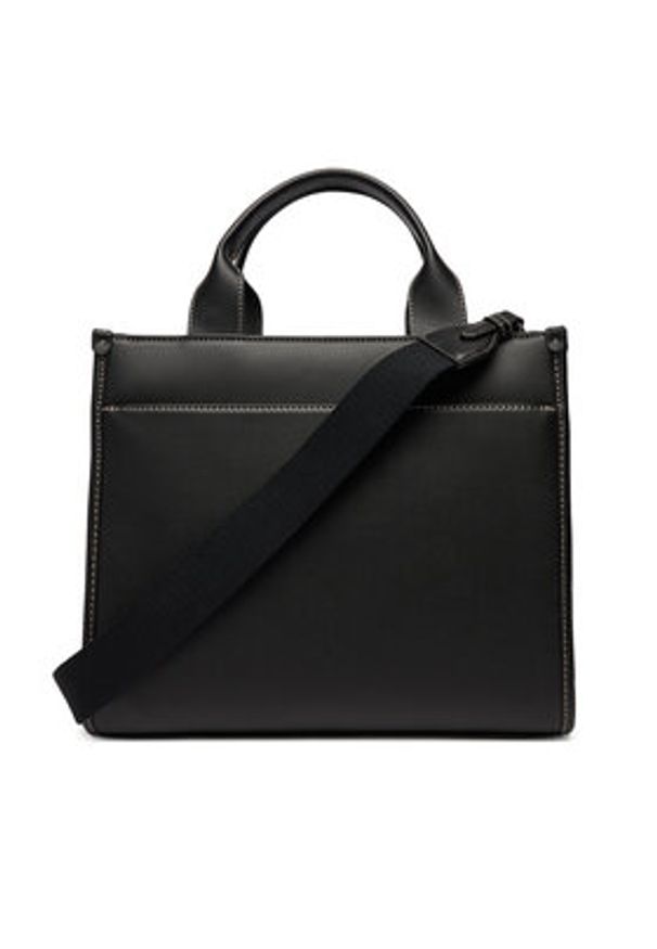 DKNY Torebka R52AQR57 Czarny. Kolor: czarny. Materiał: skórzane