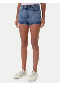 Guess Jeans Szorty jeansowe W5YD0Y D5R11 Niebieski Regular Fit. Kolor: niebieski. Materiał: bawełna #1