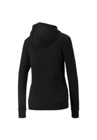 Puma - Bluza Z Haftem ESS+ Dla Kobiet. Kolor: czarny. Wzór: haft