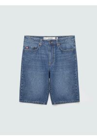 Big-Star - Szorty męskie jeansowe niebieskie Colter 410. Stan: podwyższony. Kolor: niebieski. Materiał: jeans. Długość: krótkie. Sezon: lato. Styl: klasyczny, vintage #3