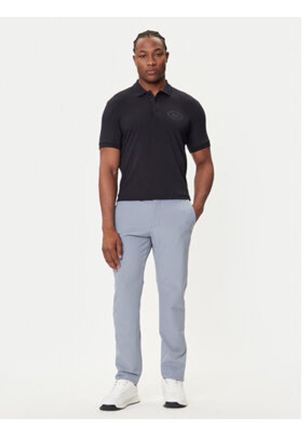 BOSS Polo 50544192 Granatowy Regular Fit. Typ kołnierza: polo. Kolor: niebieski. Materiał: syntetyk